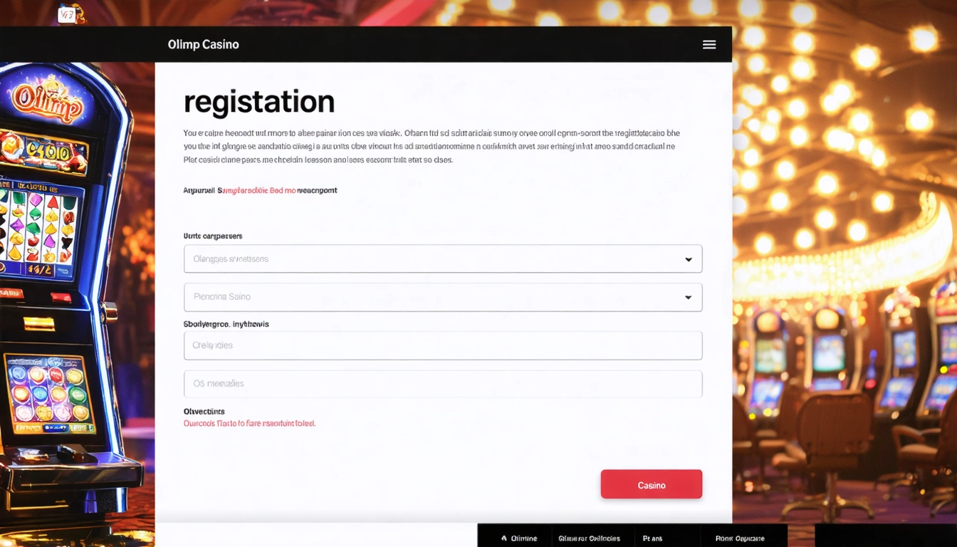 registration Olimp Casino